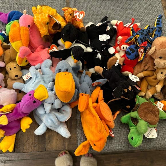 Ty beanie baby with matching McDonald baby - Picture 2 of 5